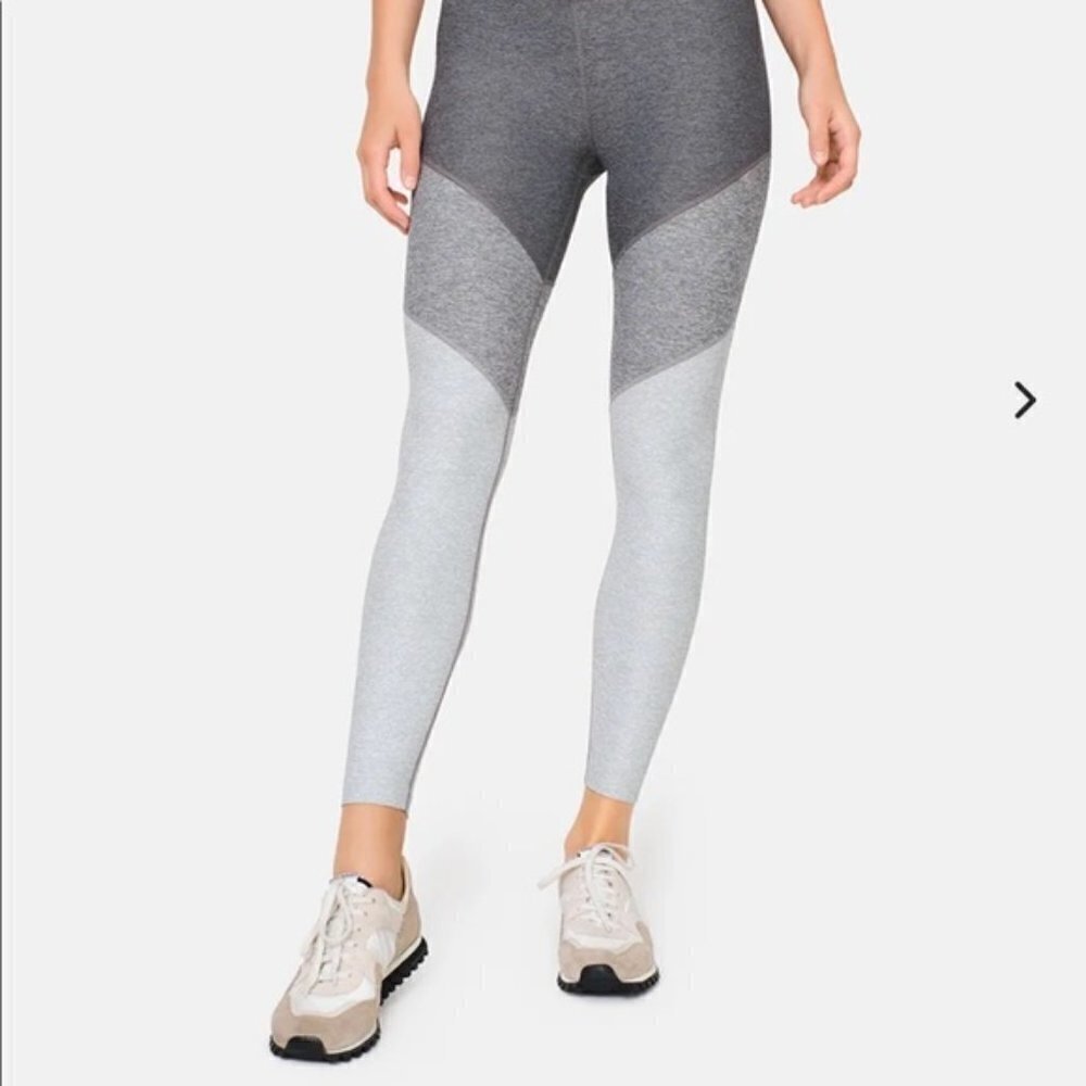 Outdoor Voices Gray‎ Ash Dove Springs 7/8 Legging Colorblock High Rise XS